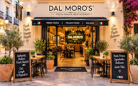 Fachada de Dal Moro’s en Calle Echegaray, Málaga
