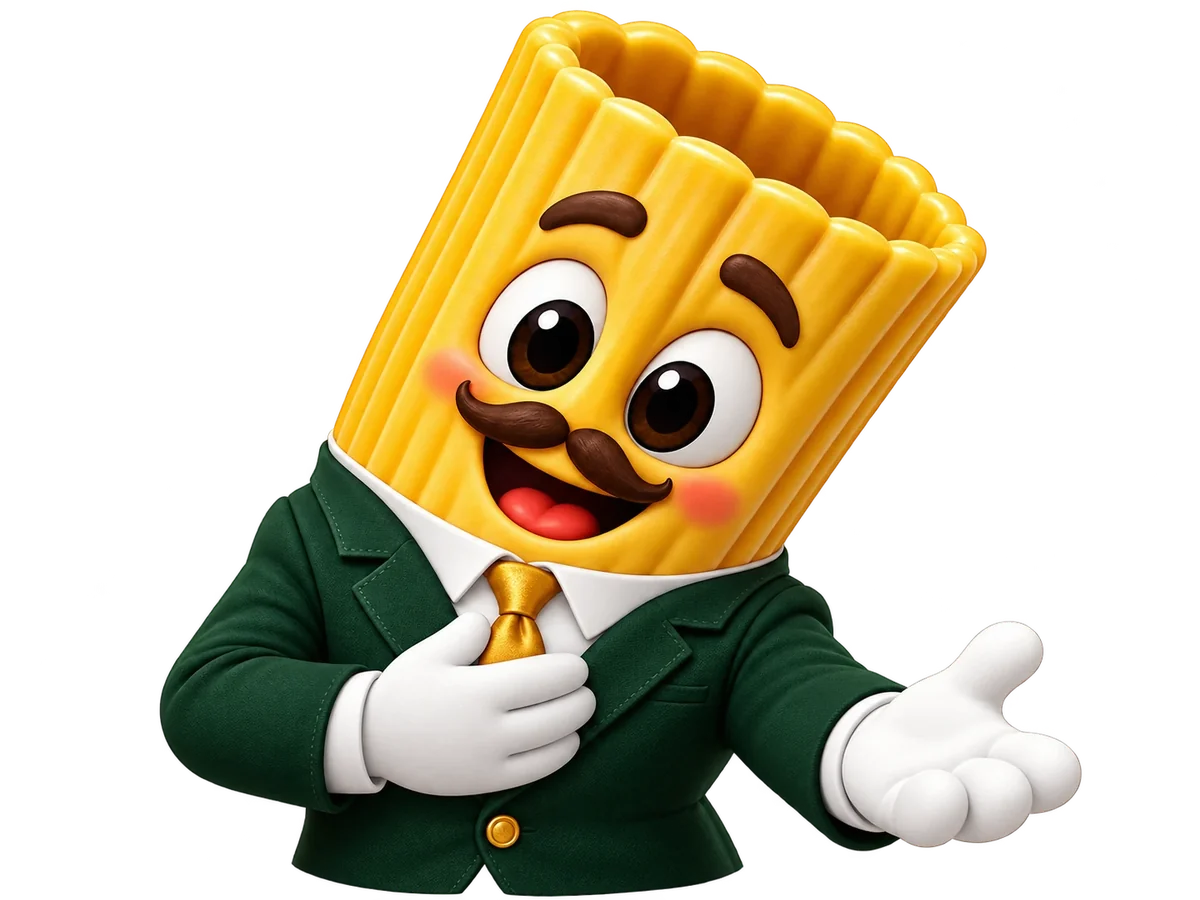 Tony Rigatoni con una mano en el corazón da la bienvenida a Enjoy & Respect